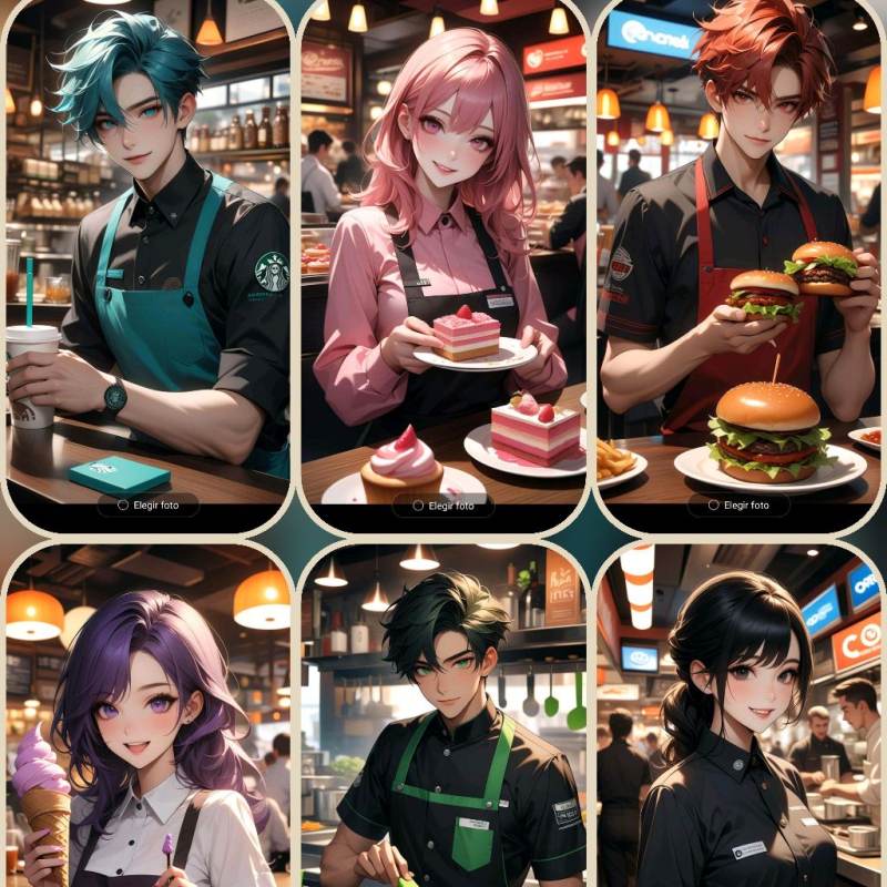 Trabajadores del Restaurante