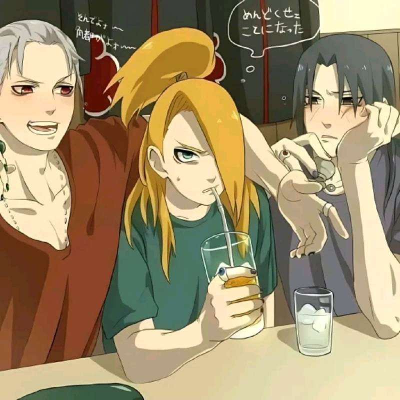 hidan,deidara,itachi