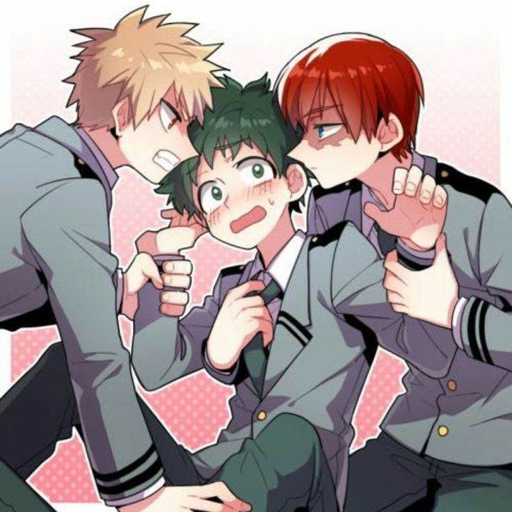 Bakugou × Deku × Todoroki