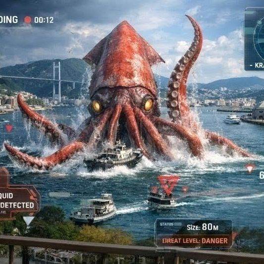 ダイオウイカクラーケン