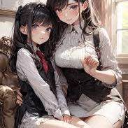 mum and sister