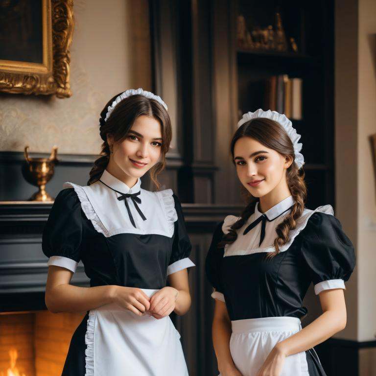 two maids