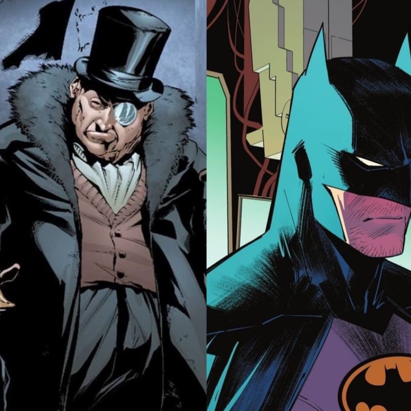 The Penguin and Batman