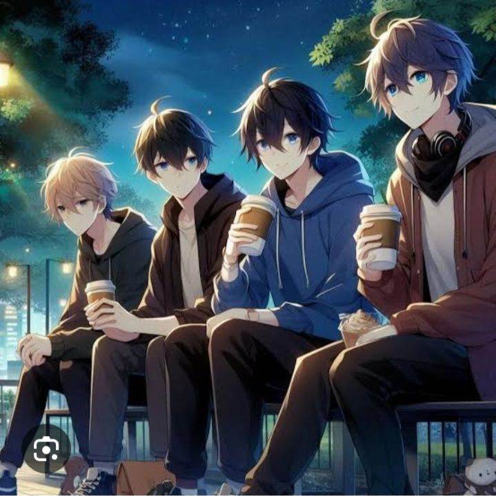 🗿4 trouble-making friend 🏫