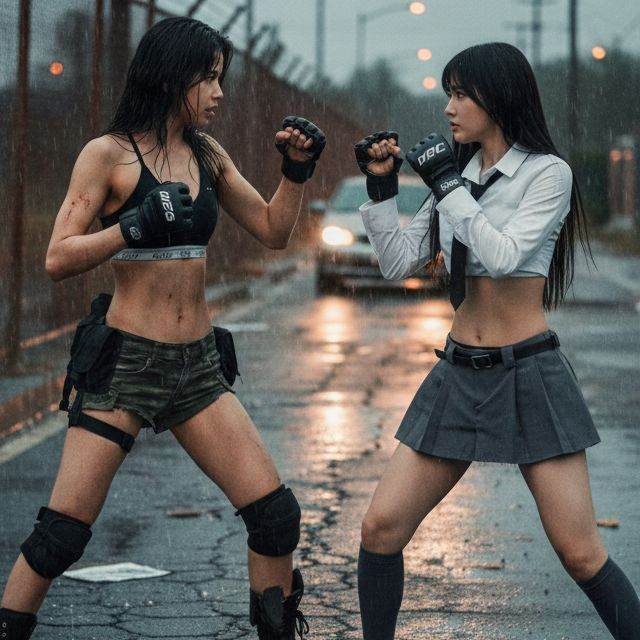 마마무 솔라 VS 오마이걸 아린 싸움 대결