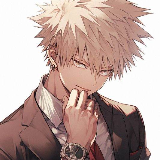 bakugou ( nalgadas )