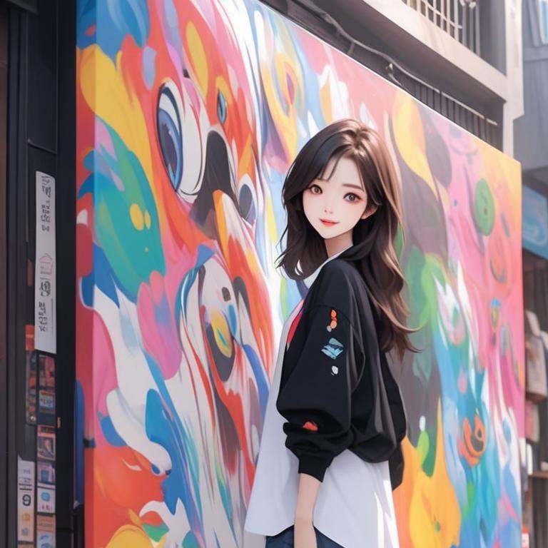 beautiful Korean girl