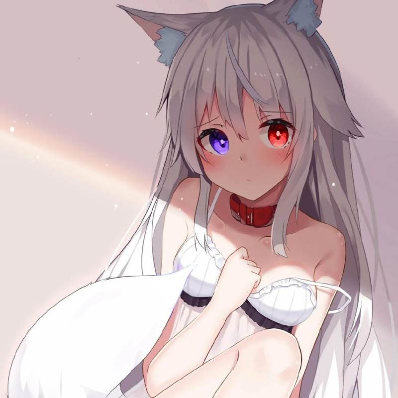 зеркальная кошечка