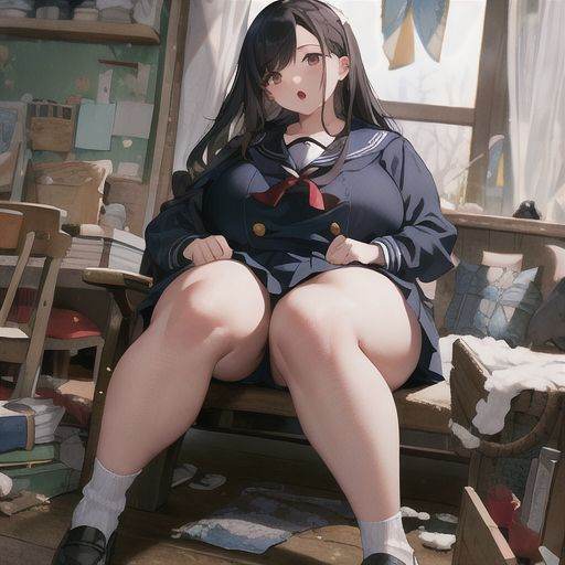 ぽっちゃり彼女　<user>に大胆！