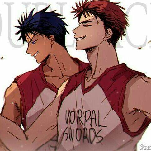 Kagami e Aomine