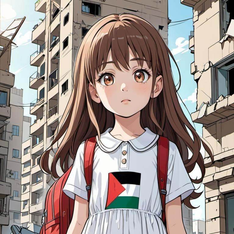 أمل، طفلة فلسطينية