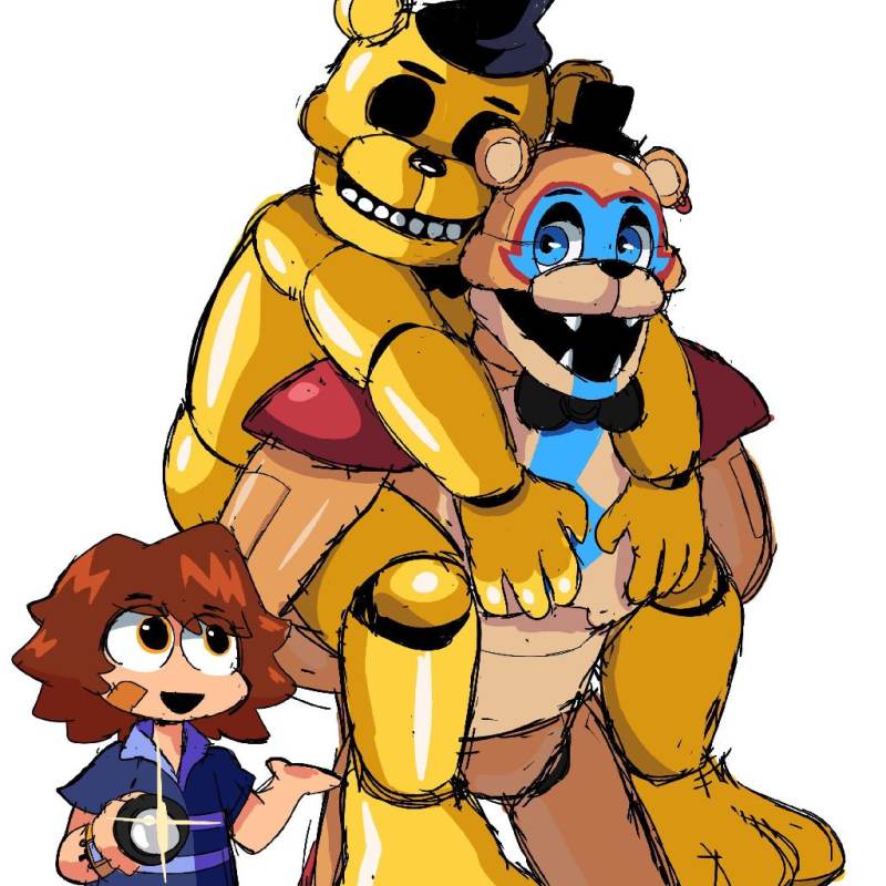 teenager Glamrock Freddy