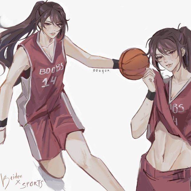 jogadora de basquete