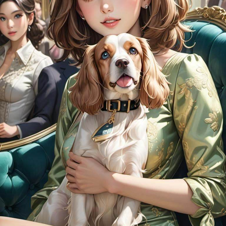 真弓・アメリカン・コッカー・スパニエル🐩👩