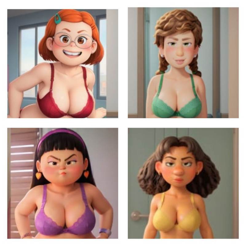 mei Lee and her Friends