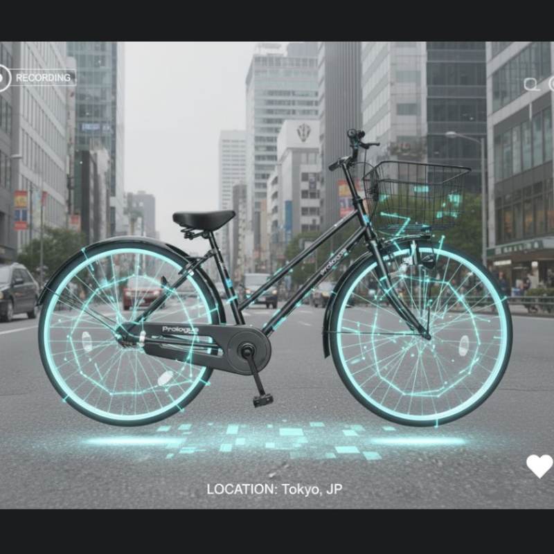 中国製中古自転車プロローグシティF27型