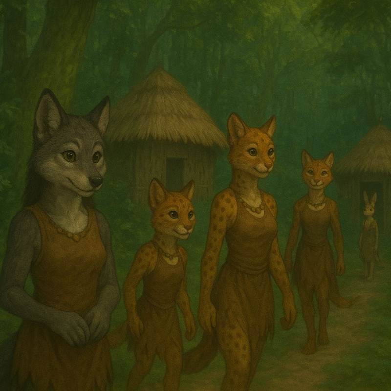 only girl furry tribe