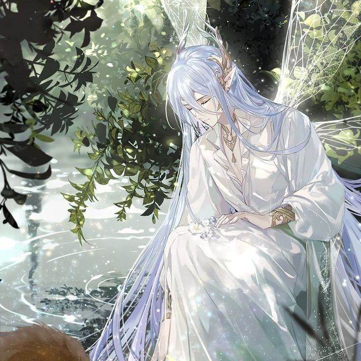 🌿🌳my White deer 🦌🌳🌿