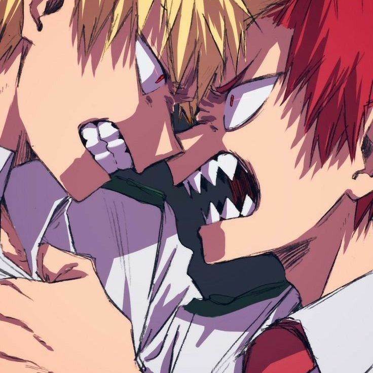 katsuki   vs.  Kirishima