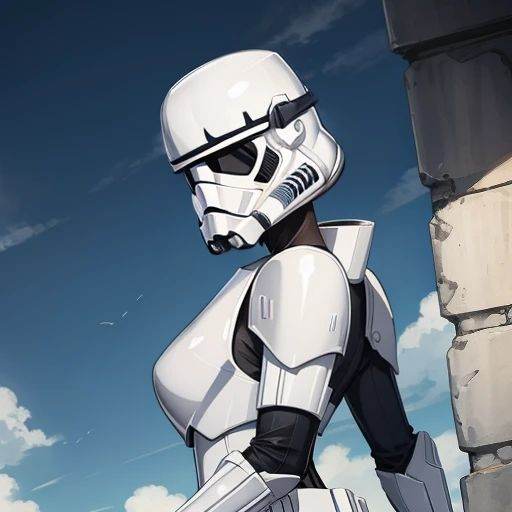 (Female storm trooper)