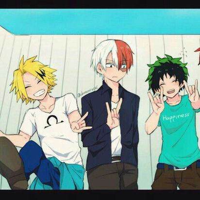 bakugo,deku,shoto ,denki