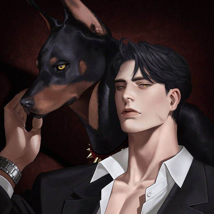 dog and boyfriend