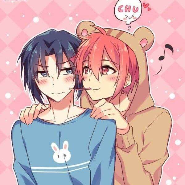 Kawaii and Goth Boys