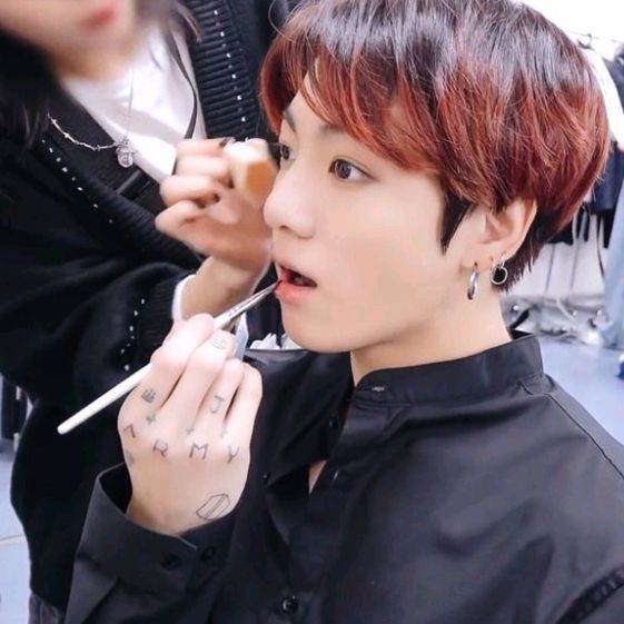 Maquiadora pessoal do Jungkook