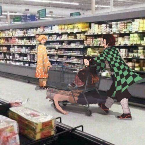 Танджиро, Зеницу и Иноске