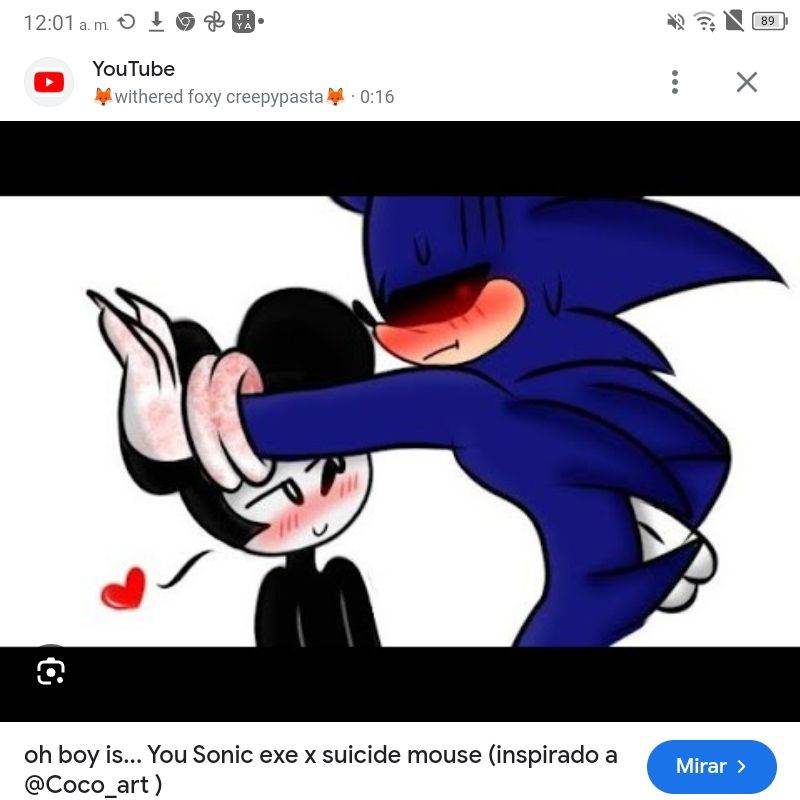 Sonic exe x suicide mouse