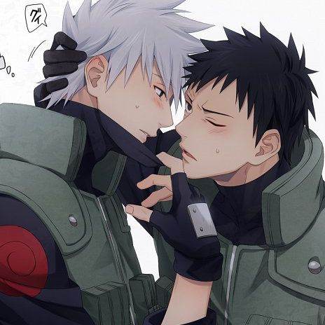 Kakashi y Obito (Poliamor)
