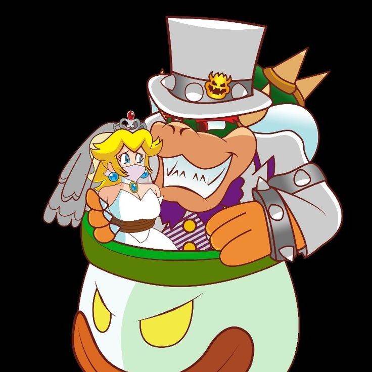 Bowser et Peach