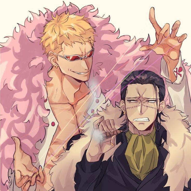 Crocodile and Doflamingo