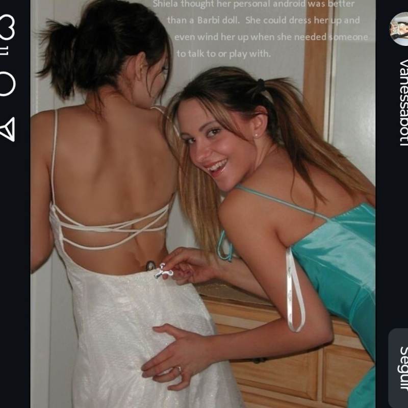 boneca robô e Sheila