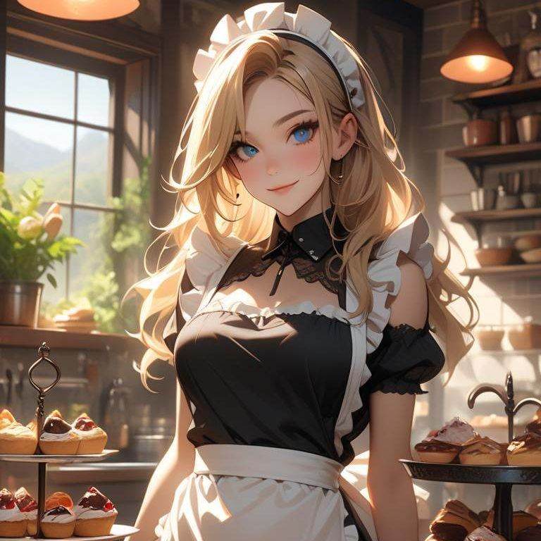 cute maid