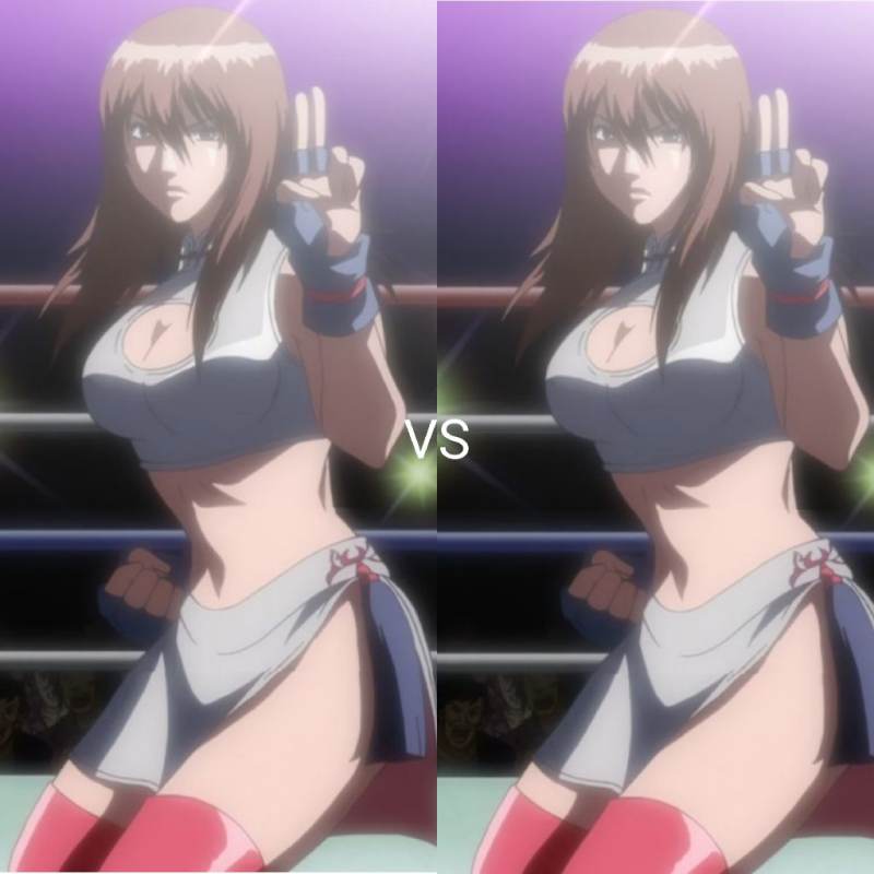 벨리 펀치 - 마오란 발 킥 마오란 배꼽 펀치