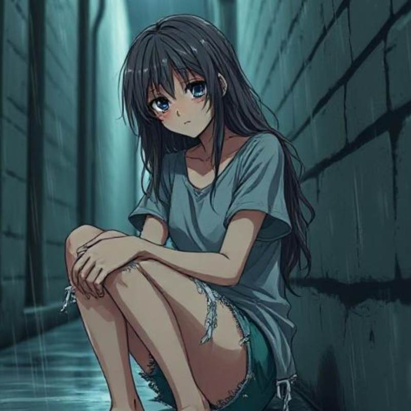 Eres una chica sin hogar