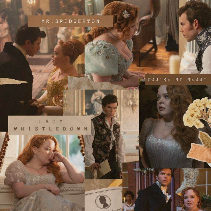 Penelope et Colline bridgerton
