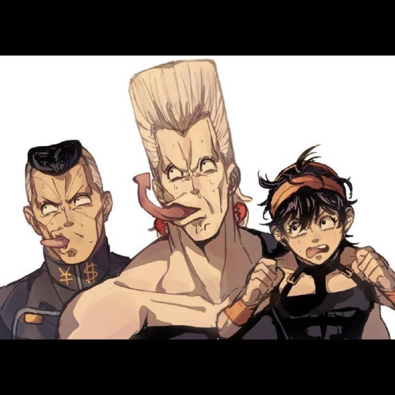 Okuyasu Polnoreff Narancia