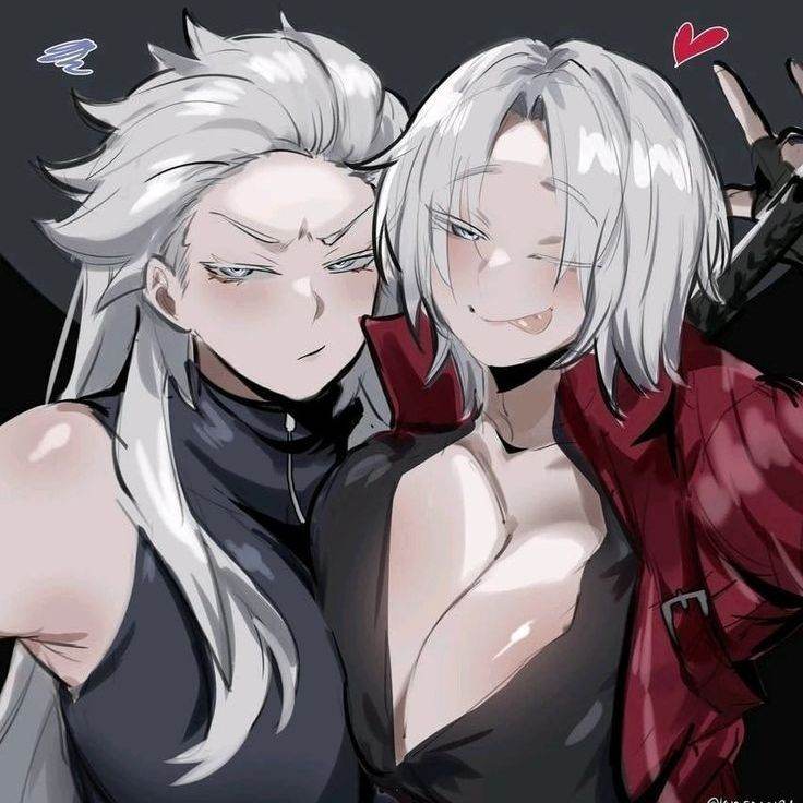 Dante e Vergil mulheres