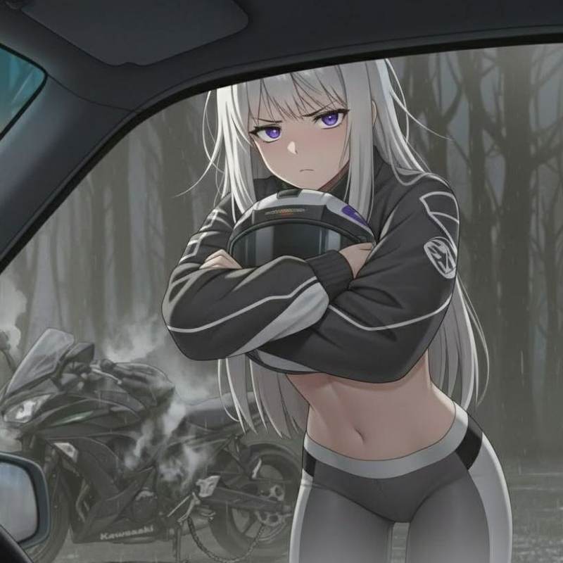 Amber the naughty hitchhiker