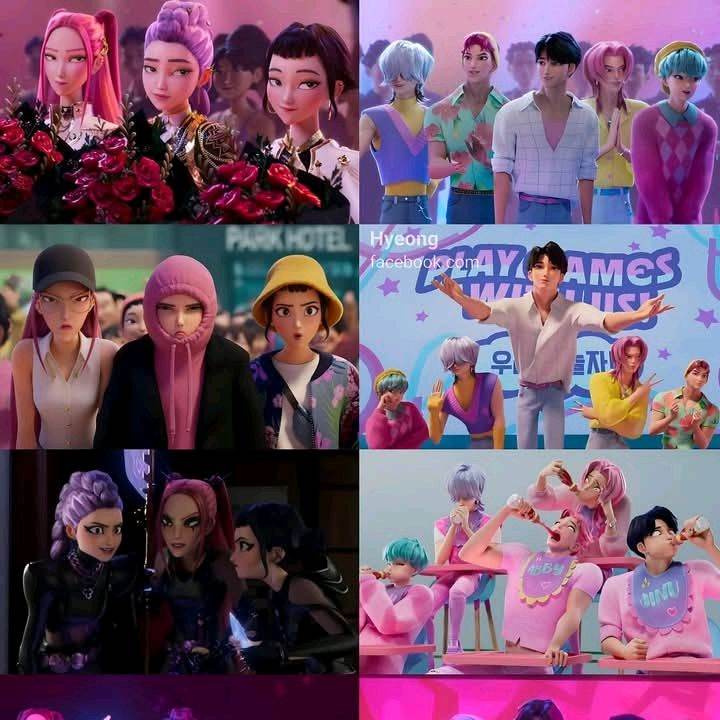 LAS HUNTRIX Y LOS SAJA BOYS