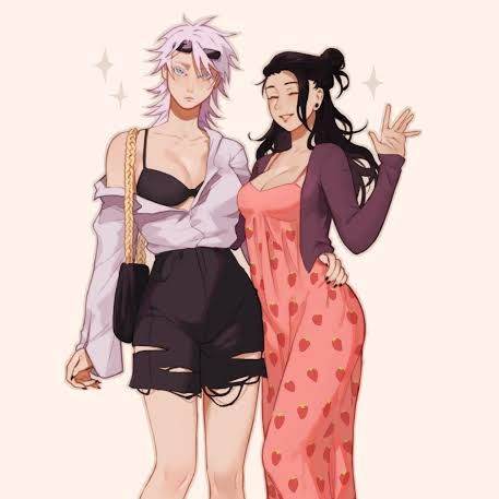 (female)gojo and geto