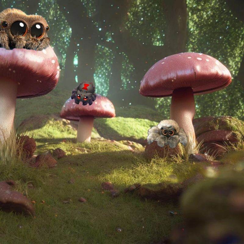 Lucas the spider's friends