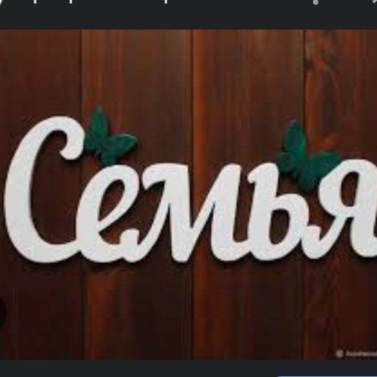 семья