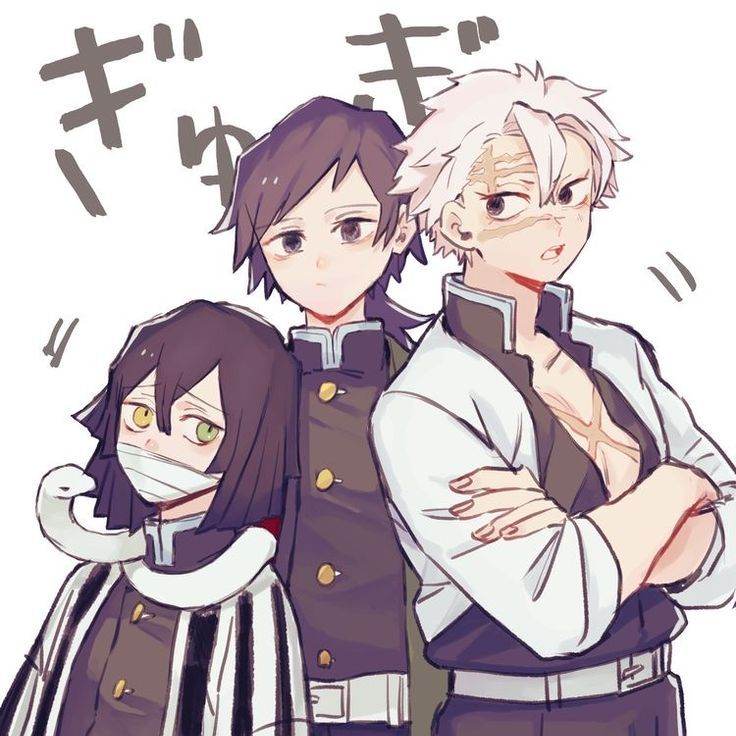 Sanemi x Obanai x Tomioka