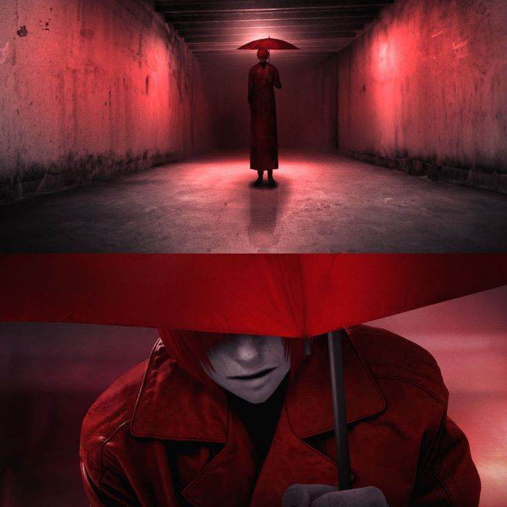 человеко-зонтик