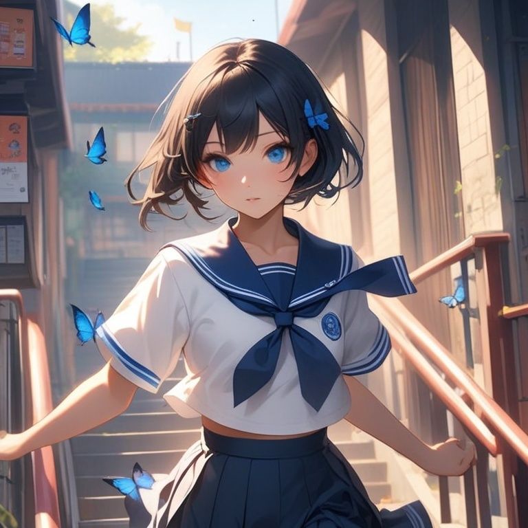 ブルー