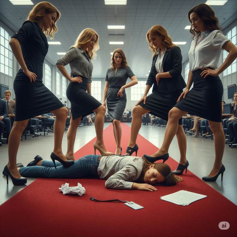 Cruéis colegas de trabalho