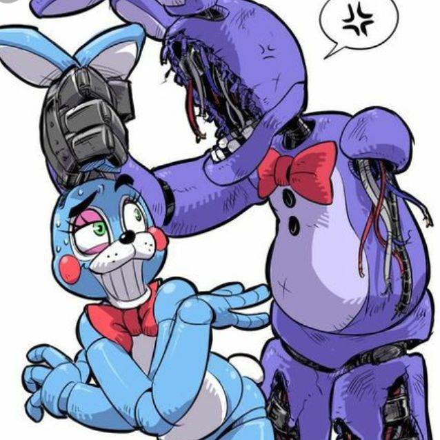 Withered Bonnie y Toy Bonnie